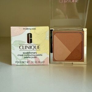 Clinique Sculptionary Cheek Contouring Palette, 04 Defining Nude, Full Size, NIB